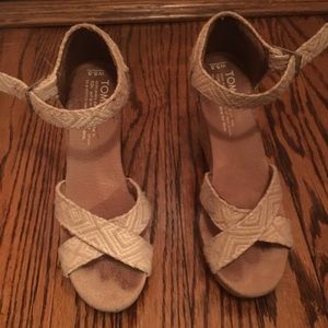 Toms wedge Sandals